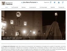Tablet Screenshot of laencamisa.org